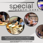 Airbrush Special Death Care, Wagens Special Death Care, voomalig ambu, voormalig ambulance, special death care, klinische lessen, postmortale zorg, thanatopraxie, buikpunctie, airbrush, vervoer, pacemaker, reconstructie, reconstructies, camouflage, camouflage cursus, airbrush cursus, presentaties, presentatie altijd werken in emotie, boeken, boek alrijd werken in emotie, boek als de dood begint te ruiken, boek zonder hartslag, aardbeving turkije, humanitaire hulp, death care germany, bodyseal, beladen presentatie, embalmer, specialistische postmortale zorg, Edwin spieard