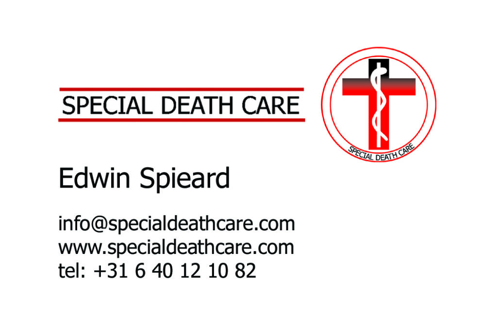contact Special Death Care, Airbrush Special Death Care, Wagens Special Death Care, voomalig ambu, voormalig ambulance, special death care, klinische lessen, postmortale zorg, thanatopraxie, buikpunctie, airbrush, vervoer, pacemaker, reconstructie, reconstructies, camouflage, camouflage cursus, airbrush cursus, presentaties, presentatie altijd werken in emotie, boeken, boek alrijd werken in emotie, boek als de dood begint te ruiken, boek zonder hartslag, aardbeving turkije, humanitaire hulp, death care germany, bodyseal, beladen presentatie, embalmer, specialistische postmortale zorg, Edwin spieard
