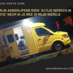 Edwin Spieard - boek, Airbrush Special Death Care, Wagens Special Death Care, voomalig ambu, voormalig ambulance, special death care, klinische lessen, postmortale zorg, thanatopraxie, buikpunctie, airbrush, vervoer, pacemaker, reconstructie, reconstructies, camouflage, camouflage cursus, airbrush cursus, presentaties, presentatie altijd werken in emotie, boeken, boek alrijd werken in emotie, boek als de dood begint te ruiken, boek zonder hartslag, aardbeving turkije, humanitaire hulp, death care germany, bodyseal, beladen presentatie, embalmer, specialistische postmortale zorg, Edwin spieard