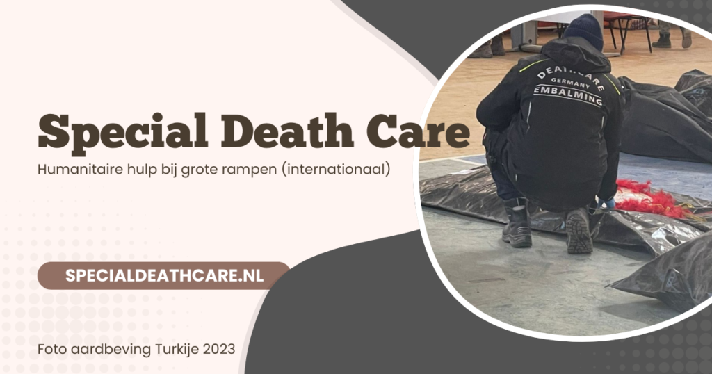 Edwin Spieard - aardbeving Turkije 2023, Airbrush Special Death Care, Wagens Special Death Care, voomalig ambu, voormalig ambulance, special death care, klinische lessen, postmortale zorg, thanatopraxie, buikpunctie, airbrush, vervoer, pacemaker, reconstructie, reconstructies, camouflage, camouflage cursus, airbrush cursus, presentaties, presentatie altijd werken in emotie, boeken, boek alrijd werken in emotie, boek als de dood begint te ruiken, boek zonder hartslag, aardbeving turkije, humanitaire hulp, death care germany, bodyseal, beladen presentatie, embalmer, specialistische postmortale zorg, Edwin spieard