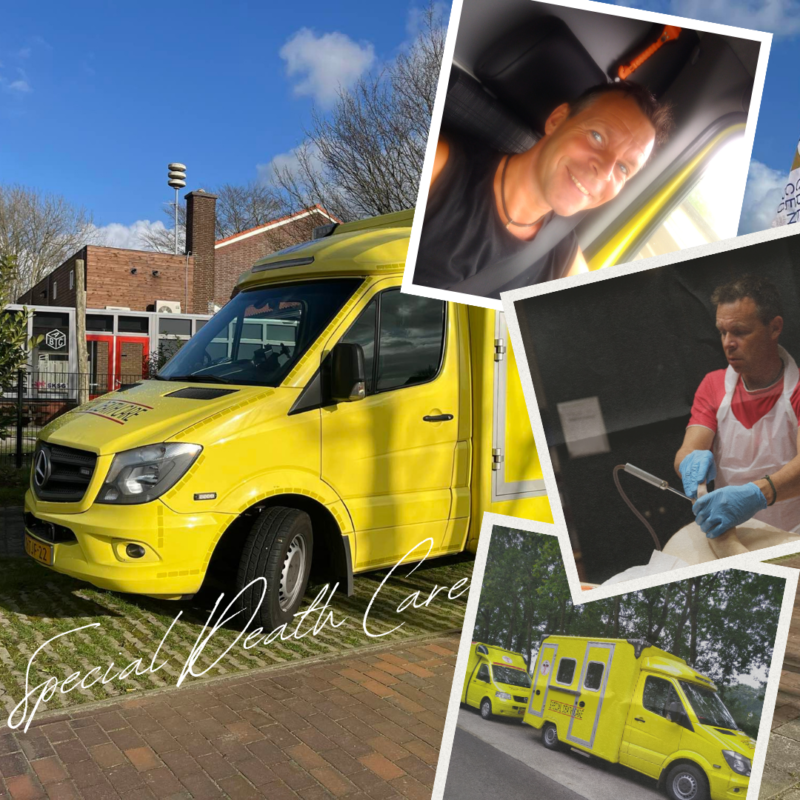 Edwin Spieard - Special Death Care, Airbrush Special Death Care, Wagens Special Death Care, voomalig ambu, voormalig ambulance, special death care, klinische lessen, postmortale zorg, thanatopraxie, buikpunctie, airbrush, vervoer, pacemaker, reconstructie, reconstructies, camouflage, camouflage cursus, airbrush cursus, presentaties, presentatie altijd werken in emotie, boeken, boek alrijd werken in emotie, boek als de dood begint te ruiken, boek zonder hartslag, aardbeving turkije, humanitaire hulp, death care germany, bodyseal, beladen presentatie, embalmer, specialistische postmortale zorg, Edwin spieard