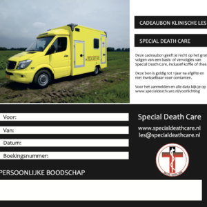 Edwin Spieard - Special Death Care, Airbrush Special Death Care, Wagens Special Death Care, voomalig ambu, voormalig ambulance, special death care, klinische lessen, postmortale zorg, thanatopraxie, buikpunctie, airbrush, vervoer, pacemaker, reconstructie, reconstructies, camouflage, camouflage cursus, airbrush cursus, presentaties, presentatie altijd werken in emotie, boeken, boek alrijd werken in emotie, boek als de dood begint te ruiken, boek zonder hartslag, aardbeving turkije, humanitaire hulp, death care germany, bodyseal, beladen presentatie, embalmer, specialistische postmortale zorg, Edwin spieard, Geert Teis, presentatie geert teis, uitverkochte zaal geert teis, cadeaubon